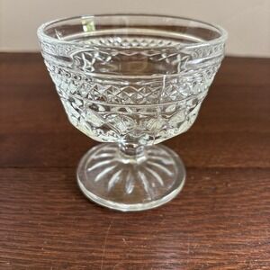3.5" Vintage ANCHOR HOCKING Wexford Champagne Sherbet